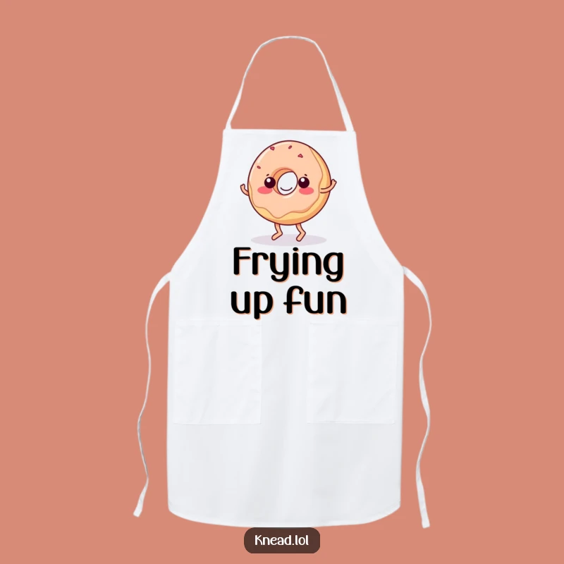 Funny Dancing Donut Apron: Wiggling Kitchen Wear for Comical Gifts