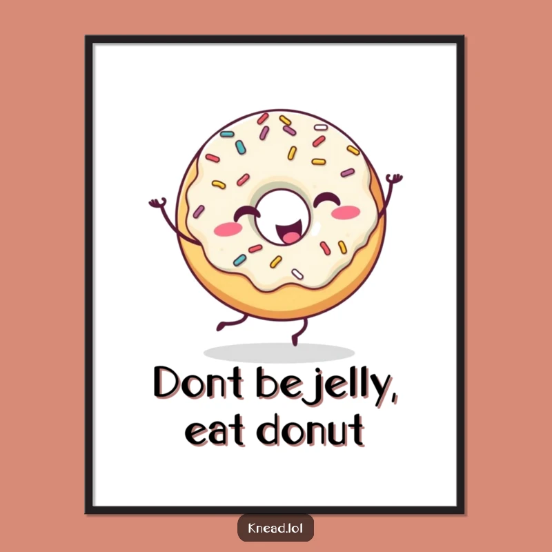 Funny Free Printable Donut Art: Groovy Downloadable Wall Decor for Sweet Spaces