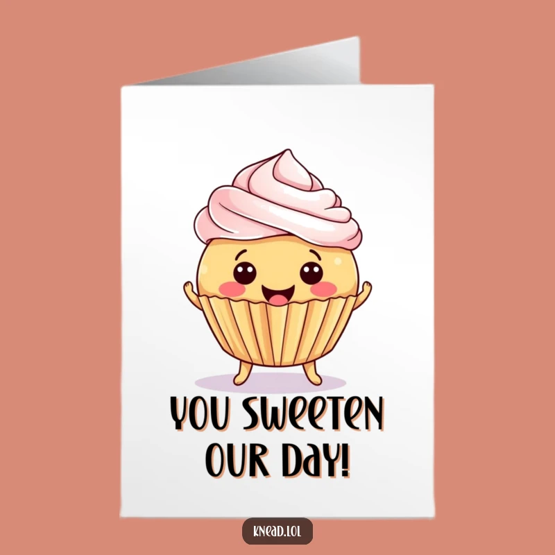 Free Printable Cupcake Congrats Card: Funny Jiggling Celebration Downloadable Gift